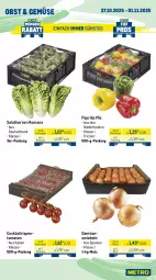 Gazetka promocyjna Metro - Wochen-Angebote - Gazetka - ważna od 01.11 do 01.11.2025 - strona 8 - produkty: angebot, arla, Becher, bio, cocktail, Gemüsezwiebel, Käse, käsescheiben, kerrygold, kerrygold extra, leerdammer, mac, milch, nuss, obst, paprika, paprika mix, rispentomaten, salat, salatherzen, salz, schnittkäse, schnittkäsescheiben, Ti, tomate, tomaten, weidemilch, zwiebel, zwiebeln