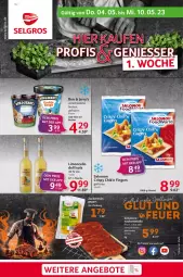 Gazetka promocyjna Selgros - Food - Gazetka - ważna od 10.05 do 10.05.2023 - strona 1 - produkty: angebot, angebote, beutel, dell, eis, LG, limo, mais, marinade, Nackensteak, nackensteaks, natur, reis, salomon, schwein, schweine, steak, steaks, wein, weine, zucker, zuckermais