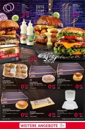 Gazetka promocyjna Selgros - Food - Gazetka - ważna od 10.05 do 10.05.2023 - strona 25 - produkty: angebot, angebote, bambus, beef, beutel, brötchen, burger, cheddar, eier, eis, flasche, hamburger, hamburger brötchen, hochland, natur, reis, sauce, saucen, sesam, Ti