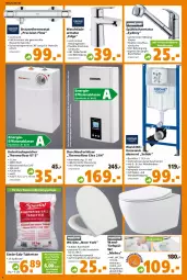 Gazetka promocyjna - Prospekt für Globus Baumarkt Achern - Gazetka - ważna od 19.02 do 19.02.2022 - strona 6 - produkty: armatur, auto, Bau, beutel, brause, eis, Elektro, handbrause, Palette, passend für alle, Ria, salz, schläuche, Spültischarmatur, tablet, tablett, Tablette, thermostat, Ti, tisch, waschtisch, waschtischarmatur, wasser, wc-sitz, Yo