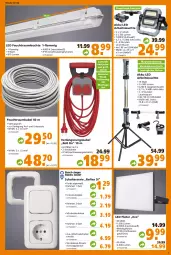 Gazetka promocyjna  - Prospekt für Globus Baumarkt  Achern - Gazetka - ważna od 19.02 do 19.02.2022 - strona 7 - produkty: akku, Arbeitsleuchte, auer, Bank, decke, Deckel, lamm, Leuchte, LG, powerbank, Schal, steckdose, Ti, usb, wandhalterung, wasser
