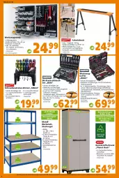 Gazetka promocyjna - Prospekt für Globus Baumarkt Achern - Gazetka - ważna od 19.02 do 19.02.2022 - strona 8 - produkty: adapter, Bandmaß, Bank, Bau, Behälter, Eckregal, elle, Holz, koffer, Kombizange, kraft, latte, messer, regal, Ria, säge, Schrank, schrauben, Schraubendreher, Seitenschneide, steckregal, Ti, wasser, Wasserpumpenzange, werkzeug, werkzeuge