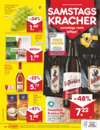 Gazetka promocyjna Netto Marken-Discount - Filial-Angebote - Gazetka - ważna od 05.03 do 05.03.2022 - strona 44 - produkty: angebot, angebote, Cap, cappuccino, cin, discount, hähnchenschenkel, hasseröder, henkel, Holz, kracher, krüger, marken-discount, pils, premium pils, sac, Schal, Schale, schenkel, Ti, trauben, uhr, wein, weinbrand, wiesenhof, wilthener, ZTE