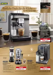 Gazetka promocyjna Metro - Flyer Delonghi - Gazetka - ważna od 22.11 do 22.11.2025 - strona 1 - produkty: angebot, angebote, auto, Cap, cappuccino, cin, delonghi, drucker, eis, elle, espresso, getränk, getränke, kaffee, Kaffeemühle, kaffeevollautomat, küche, latte, LG, Metro, metro gastro, milch, Reinigung, reis, sonderposten, Spezi, tasse, teller, Ti, tisch, uhr, wasser