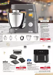 Gazetka promocyjna Metro - Flyer Delonghi - Gazetka - ważna od 22.11 do 22.11.2025 - strona 2 - produkty: angebot, angebote, burger, delonghi, drucker, eis, elle, fritteuse, grill, grillplatte, hamburger, Heißluftfritteuse, kontaktgrill, küche, Küchen, küchenmaschine, latte, Metro, metro gastro, Ofen, reis, rel, Rührschüssel, Schneebesen, schoko, schokolade, schüssel, sonderposten, Spritzschutz, teller, thermometer, Ti, timer, uhr, Waage, Waffeleisen