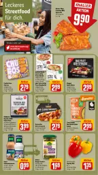 Gazetka promocyjna Rewe - Prospekte - Gazetka - ważna od 12.10 do 12.10.2024 - strona 12 - produkty: Becher, bio, bourbon, burger, cookie, curry, currywurst, eis, fleisch, gurke, gurken, knorr, kokos, Kühne, Kürbis, margherita, marinade, paprika, paprika mix, pizza, pizza salame, Pulled Pork, sauce, Schal, Schale, schlemmersauce, schwein, schweine, schweinefleisch, Seife, spareribs, suppe, Ti, wein, weine, whiskey, wurst