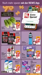 Gazetka promocyjna Rewe - Prospekte - Gazetka - ważna od 12.10 do 12.10.2024 - strona 3 - produkty: alpenmilch, Alwa, Always, bacardi, bacardi rum, beef, cola, coupon, Discreet, eis, milch, milka, milka schokolade, mojito, reis, rum, salat, salatherzen, schoko, schokolade, shampoo, Ti