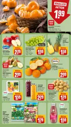 Gazetka promocyjna Rewe - Prospekte - Gazetka - ważna od 12.10 do 12.10.2024 - strona 6 - produkty: ananas, apfel, apfelsaft, Birnen, eis, elle, florette, frucht, grana, granatapfel, kartoffel, kartoffeln, LG, mandarine, mandarinen, orange, orangen, Rana, rote tafeläpfel, saft, Saftorangen, salat, Schal, Schale, sim, simba, smoothie, speisekartoffeln, tafeläpfel, tafelbirnen, tafeltrauben, Ti, trauben, true fruits