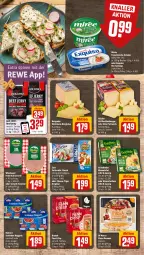 Gazetka promocyjna Rewe - Prospekte - Gazetka - ważna od 12.10 do 12.10.2024 - strona 9 - produkty: auer, Bau, Bauer, Becher, beef, bergader, Bergkäse, brandt, burger, coupon, eis, exquisa, gin, grünländer, hartkäse, Käse, käsescheiben, knacker, kräuter, nuss, reinert, reis, rel, schinken, schnittkäse, Ti, wiesbauer, würfel, wurst, zott, zottarella