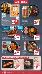 Gazetka promocyjna Aldi Nord - Von Montag - Gazetka - ważna od 22.06 do 22.06.2024 - strona 26 - produkty: auer, backwaren, Bau, beef, beere, beeren, Blaubeer, blaubeere, blueberry, braten, burger, butter, Croissant, curry, dip, Elan, geback, gewürz, gin, grill, Heu, kräuter, küche, Küchen, lamm, Lammrücken, Makrele, marinade, Muffin, nuggets, Ofen, rel, Ria, rind, schwein, steak, steaks, Ti, wein, ZTE