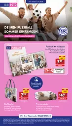 Gazetka promocyjna Aldi Nord - Von Montag - Gazetka - ważna od 22.06 do 22.06.2024 - strona 38 - produkty: aldi, angebot, ball, buch, decke, eis, elle, Fotobuch, korb, leine, ndk, papier, Plüsch, reis, ring, smartphone, Stofftasche, Tasche, Ti, waschmaschine, waschmaschinen, ZTE