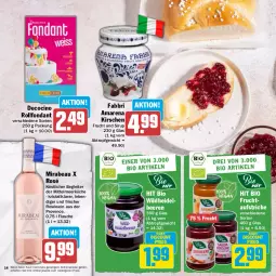 Gazetka promocyjna Hit - Prospekte - Gazetka - ważna od 02.09 do 02.09.2023 - strona 14 - produkty: aktionspreis, auer, aufstrich, beere, beeren, bio, cin, discount, eis, flasche, frucht, kirsch, kirsche, kirschen, küche, reis, roséwein, sirup, Ti, wein, Wild