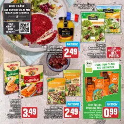 Gazetka promocyjna Hit - Prospekte - Gazetka - ważna od 02.09 do 02.09.2023 - strona 3 - produkty: Berger, beutel, Dijon Senf, dressing, eis, elle, Feigen, florette, grill, Grillkäse, Käse, maille, reis, rezept, rouge, rougette, salat, seeberger, senf, Spezi, Ti, Wild