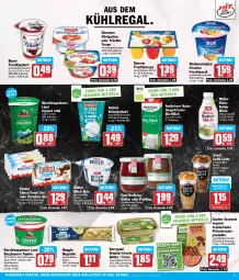 Gazetka promocyjna Hit - Wochenprospekt - Gazetka - ważna od 20.07 do 20.07.2024 - strona 9 - produkty: aktionspreis, andechser natur, auer, aus dem kühlregal, baguette, Bau, Bauer, Becher, bio, burger, butter, caffè latte, choco fresh, danone, danone fruchtzwerge, ehrmann, eis, emmi, flasche, fleisch, frucht, früchte, fruchtjoghurt, Fruchtquark, fruchtzwerge, garden gourmet, Garten, gin, grütze, irische butter, joghur, joghurt, joghurt mild, kerrygold, Kinder, Kinder Choco fresh, kokos, kühlregal, latte, meggle, milch, Müller, natur, obst, obstgarten, pudding, quark, regal, reis, Ti, topf, Topfen, Vegeta, weihenstephan, ZTE, Zum Dorfkrug