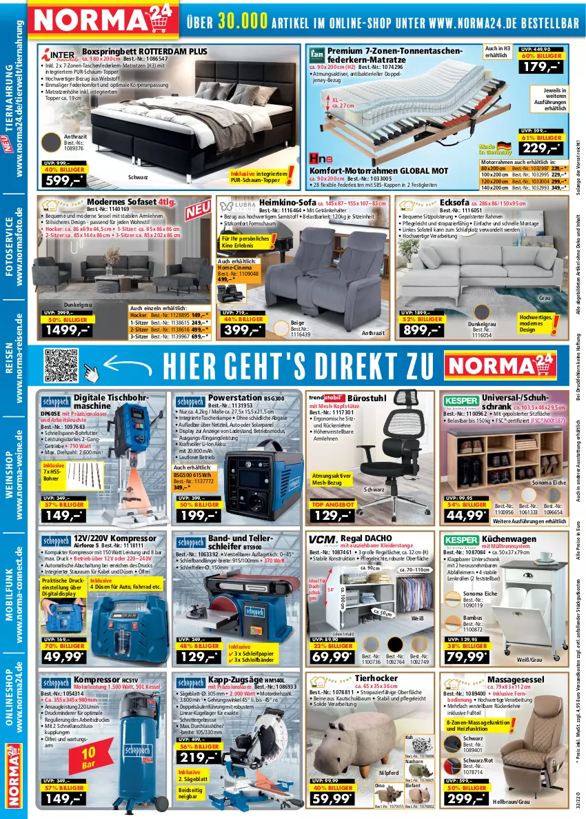 Aktueller Prospekt Norma - Norma - von 28.07 bis 14.08.2022 - strona 2 - produkty: Abfalleimer, akku, aldi, angebot, Arbeitsleuchte, armlehnen, auto, bambus, Bau, bett, boxspringbett, braun, Brei, cin, eimer, eis, Elefant, elle, erde, Fahrrad, federkern, gefu, getränk, getränke, getränkehalter, gsw, hocker, kleid, kleider, kompressor, kopfstütze, kraft, küche, Küchen, Kugel, Lampe, leimer, Leuchte, LG, matratze, matratzen, Mode, Motorrahmen, ndk, papier, regal, reis, ring, rückenlehne, rwe, säge, Schal, Schleifpapier, Schrank, sessel, Sofa, sonoma eiche, stuhl, Tasche, taschen, taschenfederkern-matratze, taschenlampe, teller, Ti, tiernahrung, tisch, Tischbohrmaschine, topper, uhu, unterschrank, wein, weine, weinshop, ZTE