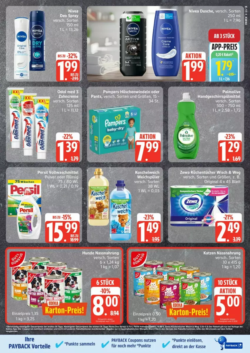 Aktueller Prospekt Edeka - Prospekte - von 29.09 bis 04.10.2025 - strona 17 - produkty: coupon, coupons, eis, Odol, payback, reis, Ti