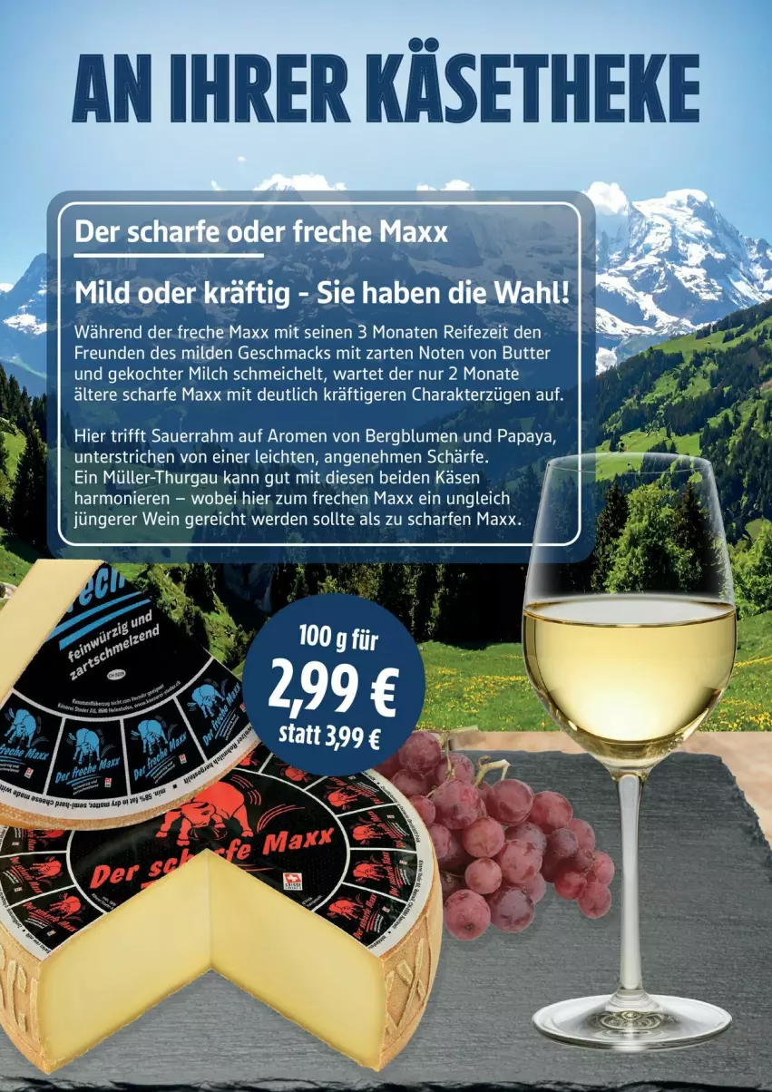 Aktueller Prospekt Edeka - Prospekte - von 29.09 bis 04.10.2025 - strona 21 - produkty: auer, blume, blumen, butter, Käse, käsetheke, mac, milch, Müller, Müller-Thurgau, Papaya, Sauerrahm, Ti