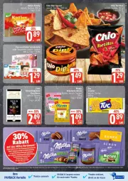 Gazetka promocyjna Edeka - Prospekte - Gazetka - ważna od 04.10 do 04.10.2025 - strona 15 - produkty: bonbons, cola, coupon, coupons, eis, keks, kekse, kräuter, kuchen, milka, payback, reis, Ricola, schoko, schokolade, tafelschokolade, Ti, tortilla, tortillas, ZTE