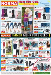 Gazetka promocyjna Norma - Norma - Gazetka - ważna od 14.06 do 14.06.2022 - strona 1 - produkty: Bau, baumwolle, Bebe, beere, bermuda, blume, blumen, Brei, Cap, Clogs, Coral, decksohle, dell, eis, Elan, elle, fisch, fische, Fischer, gin, hemd, hose, Hylo, jeans, mint, Mode, Oral B, orchidee, pantolette, pantoletten, reis, Ria, Sabots, schuhe, shirt, sneaker, socken, Spiele, Sport, T-Shirt, Tasche, taschen, Ti, Unterhemd, wolle, ZTE