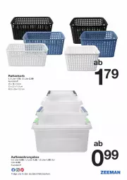 Gazetka promocyjna Zeeman - Prospekte - Gazetka - ważna od 10.01 do 10.01.2025 - strona 9 - produkty: aufbewahrungsbox, korb, LG