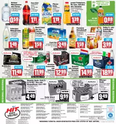 Gazetka promocyjna Hit - Prospekte - Gazetka - ważna od 29.07 do 29.07.2023 - strona 16 - produkty: Alwa, angebot, angebote, apfel, Apfelschorle, auer, Bad, bier, bio, bitburger, braun, burger, burgwallbronn, Cap, capri-sun, coca-cola, cola, corona, corona extra, drucker, eimer, eis, eistee, elle, Engel, erdinger, fisch, flasche, frucht, fruchtsäfte, getränk, getränke, glasflasche, granini, Happy Day, heineken, kellerbier, kerze, köstritzer, krombache, krombacher, limo, Lübecker, mineralwasser, nuss, obst, pfanne, Pfanner, Rauch, reis, rheinfels quelle, saft, säfte, schöfferhofer, schorle, schweppes, tee, Ti, trinkflasche, uhr, veltins, vöslauer, wasser, weissbier, ZTE