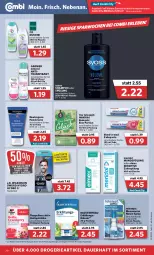 Gazetka promocyjna Combi - Prospekte - Gazetka - ważna od 19.02 do 19.02.2022 - strona 20 - produkty: angebot, angebote, Antitranspirant, Apotheke, auer, Bad, balsam, beutel, blend-a-med, creme, doppelherz, dusche, elmex, Erkältungs, flasche, garnier, getränk, getränke, handcreme, ilag, Jubiläums, Meerwasser, meridol, mundspülung, neutrogena, pasta, salz, shampoo, shampoo oder spülung, spülung, syoss, Ti, wasser, wilkinson, Yo, zahnpasta