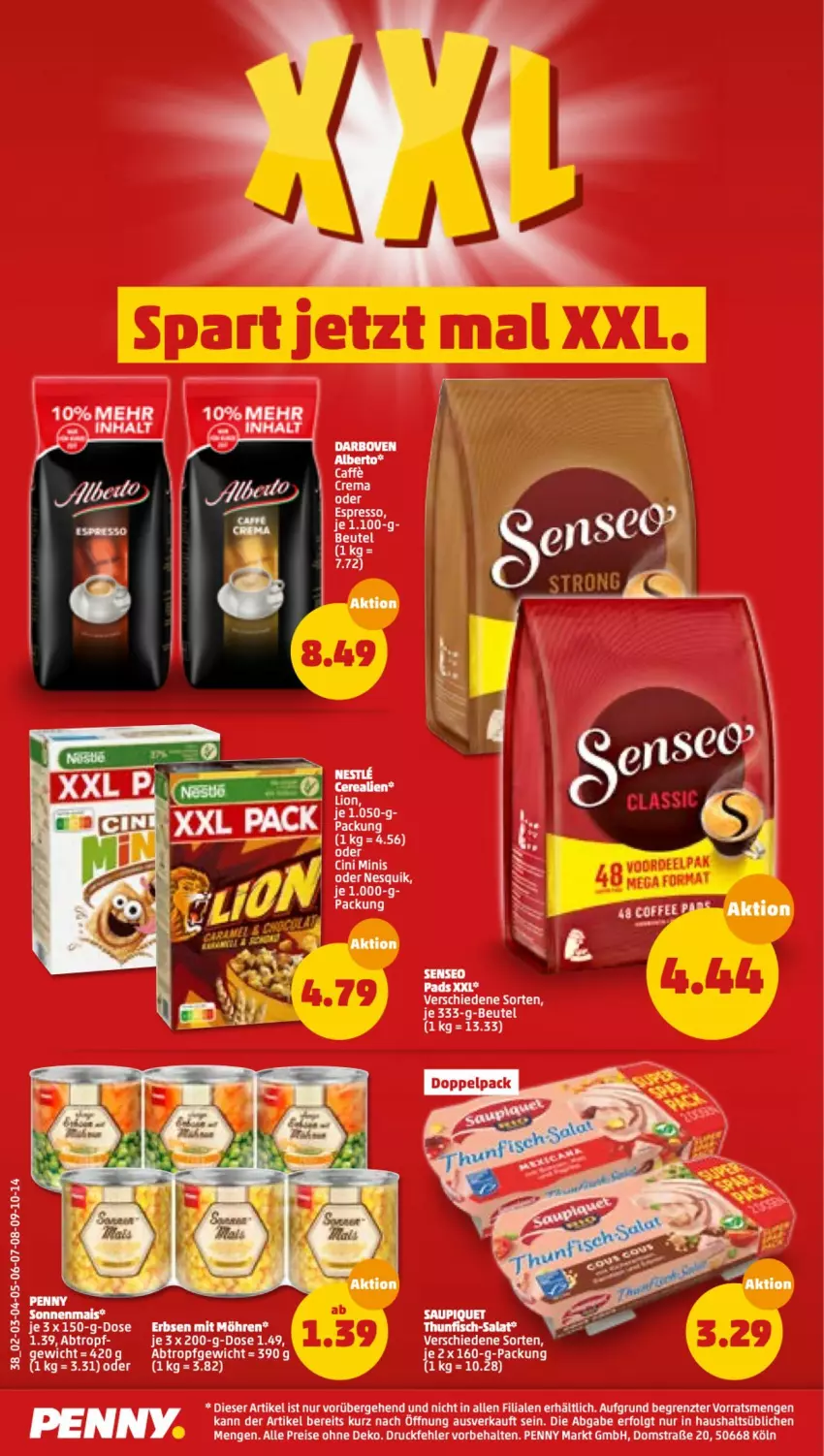 Aktueller Prospekt Penny - Prospekte - von 31.01 bis 05.02.2022 - strona 38 - produkty: bett, eis, erbsen, espresso, LG, lion, möhren, reis, rel, Ti, ZTE