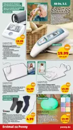 Gazetka promocyjna Penny - Prospekte - Gazetka - ważna od 05.02 do 05.02.2022 - strona 25 - produkty: auto, batterie, batterien, Bau, baumwolle, Elan, elle, ente, Heizkissen, K2, kissen, led-licht, Leuchte, medizinprodukt, messer, Schal, socken, Tasche, tee, thermometer, Ti, tisch, überhitzungsschutz, uhr, wasser, wolle