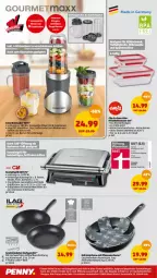 Gazetka promocyjna Penny - Prospekte - Gazetka - ważna od 05.02 do 05.02.2022 - strona 30 - produkty: Becher, bratpfanne, decke, Deckel, dip, eis, ente, fisch, frischhaltedosen, Germ, geschirr, gewürz, grill, grillfläche, grillplatte, ilag, kaffee, latte, LG, Mixer, Ofen, pfanne, pfannen, reis, rwe, smoothie, smoothies, Soße, steak, steaks, Ti, wok, ZTE