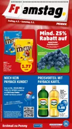 Gazetka promocyjna Penny - Prospekte - Gazetka - ważna od 05.02 do 05.02.2022 - strona 44 - produkty: auer, eis, flasche, LG, mazola, payback, preisvorteil, rapsöl, reis, tee, Ti
