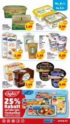 Gazetka promocyjna Penny - Prospekte - Gazetka - ważna od 05.02 do 05.02.2022 - strona 9 - produkty: alpro, auer, Bau, Bauer, becel, Becher, butter, Dairygold, drink, ehrmann, fisch, fische, Fischer, frucht, fruchtjoghurt, irische butter, joghur, joghurt, kokos, landliebe, latte, mandel, margarine, nuss, Nussdrink, pudding, sahne, Schere, ssd, starbucks, Streichzart, Ti, zucker