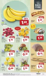 Gazetka promocyjna Combi - Prospekte - Gazetka - ważna od 30.11 do 30.11.2024 - strona 3 - produkty: angebot, angebote, baguette, banane, bananen, beere, beeren, beutel, bio, Birnen, buch, clementinen, curry, eis, himbeer, himbeere, himbeeren, kiwi, mehl, Mett, reis, salat, Schal, Schale, Schmetterling, stube, tafelbirnen, telefon, Ti, weck, weizenmehl, zitrone, zitronen, ZTE