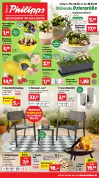 Gazetka promocyjna Thomas Philipps - Gazetka - ważna od 28.03 do 28.03.2026 - strona 1 - produkty: akku, Balkonset, blume, blumen, Dekofigur, eis, feuerschale, glasplatte, Holz, Kalanchoe, Kamin, Kaminholz, knallerpreis, latte, LG, Narzissen, pflanze, pflanzen, reis, sac, Schal, Schale, Sitzauflage, Stühl, teppich, Ti, Tiere, tisch, topf, Untersetzer, vorteilspreis, windlicht, ZTE, zwiebel, zwiebeln