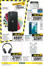Gazetka promocyjna Metro - NonFood - Gazetka - ważna od 11.05 do 11.05.2022 - strona 6 - produkty: Apple, Apple AirPods, Apple AirPods Pro, auer, Betriebssystem, bio, eis, elle, frontkamera, iphone, iphone 11, kamera, papier, Pods, reis, Samsung, samsung galaxy, Samsung Galaxy S, Samsung Galaxy S20, sim, teller, Ti, wasser