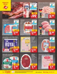 Gazetka promocyjna Netto Marken-Discount - Filial-Angebote - Gazetka - ważna od 04.06 do 04.06.2022 - strona 16 - produkty: bacon, beef, brustfilet, burger, eis, elle, filet, fleisch, geschnetzeltes, hähnchenbrust, hähnchenbrustfilet, küche, leberwurst, Mett, metten, Mettenden, mettwurst, natur, ndk, Pommersche, reis, rügenwalder, salami, schinken, Spezi, steak, steaks, tee, teewurst, Ti, wiltmann, würfel, wurst, Zelt, zwiebel, zwiebelmettwurst