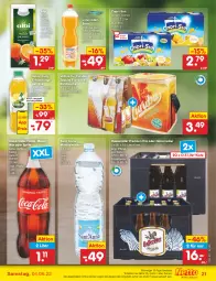 Gazetka promocyjna Netto Marken-Discount - Filial-Angebote - Gazetka - ważna od 04.06 do 04.06.2022 - strona 21 - produkty: Alwa, angebot, bestpreis, Cap, capri-sun, coca-cola, cola, eis, erfrischungsgetränk, fanta, getränk, hasseröder, kühltasche, limette, limo, limonade, limonaden, Mett, Mezzo Mix, mineralwasser, natur, oder sprite, pils, premium pils, radler, reis, säfte, sprite, Tasche, tequila, Ti, veltins, volvic, wasser, ZTE