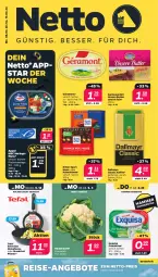 Gazetka promocyjna Netto - Woche 15 - Gazetka - ważna od 13.04 do 13.04.2024 - strona 1 - produkty: angebot, angebote, blume, blumen, blumenkohl, butter, dallmayr, eis, exquisa, exquisa frischkäse, filet, filets, fisch, fische, frischkäse, géramont, hering, Herings, heringsfilets, kaffee, kakao, Käse, mac, milch, nuss, obst, pfanne, reis, ring, ritter, ritter sport, sac, Sport, tefal, Ti, Waage, wok