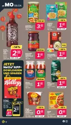 Gazetka promocyjna Netto - Woche 15 - Gazetka - ważna od 13.04 do 13.04.2024 - strona 12 - produkty: apfel, Becher, bulgur, cerealien, chili, eis, ente, erde, hartweizen, korn, LG, maggi, maggi fix, nudel, nudeln, pasta, reis, riesa, rotkohl, sauce, snack, Sriracha, suppe, terrine, Ti