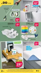 Gazetka promocyjna Netto - Woche 15 - Gazetka - ważna od 13.04 do 13.04.2024 - strona 22 - produkty: auer, Bad, Badewanne, bett, kesper, pantolette, pantoletten, reifen, Ti, tisch, Wanne, wasser, ZTE