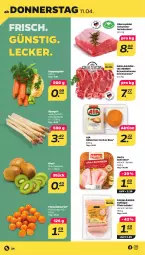 Gazetka promocyjna Netto - Woche 15 - Gazetka - ważna od 13.04 do 13.04.2024 - strona 24 - produkty: beere, beeren, braten, cordon bleu, filet, Geflügel, grill, herta, kiwi, lachs, Lachsbraten, Physalis, schinken, schwein, schweine, Schweinelachs, spargel, suppe, suppen, Ti, wein, weine
