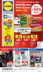 Gazetka promocyjna Lidl - Aktionsprospekt - Gazetka - ważna od 30.09 do 30.09.2023 - strona 1 - produkty: aktionspreis, angebot, angebote, auto, Bad, bio, coupon, dampfreiniger, eis, giovanni rana, häagen-dazs, joghur, joghurt, joghurt mit der ecke, lätta, Müller, preisvorteil, Rana, reiniger, reis, Ti, torte, tortelloni, ZTE