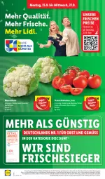Gazetka promocyjna Lidl - Aktionsprospekt - Gazetka - ważna od 30.09 do 30.09.2023 - strona 2 - produkty: Abtei, angebot, blume, blumen, blumenkohl, discount, eis, ente, LG, magazin, obst, Rauch, reis, strauchtomaten, Ti, tomate, tomaten, und gemüse