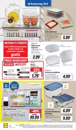 Gazetka promocyjna Lidl - Aktionsprospekt - Gazetka - ważna od 30.09 do 30.09.2023 - strona 38 - produkty: angebot, aufschnitt, bett, Brei, decke, Deckel, dell, eier, eis, elle, korb, küche, Küchen, kühlschrank, kühlschrank mit, Mode, ndk, reis, Ria, Schal, Schale, Schrank, spülmaschinen, Ti, ZTE