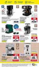 Gazetka promocyjna Lidl - Aktionsprospekt - Gazetka - ważna od 30.09 do 30.09.2023 - strona 43 - produkty: akku, auto, Behälter, bohne, bohnen, edelstahl, eis, elle, erde, espresso, kaffee, kaffeebohnen, kaffeemaschine, Kaffeemühle, kaffeepads, kaffeevollautomat, ladegerät, lavendel, LG, ndk, reis, steckdose, Ti, uhr, wasser, wassertank