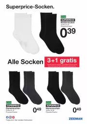 Gazetka promocyjna Zeeman - Prospekte - Gazetka - ważna od 19.01 do 19.01.2024 - strona 15 - produkty: Herrensocken, Kinder, LG, socken, Ti