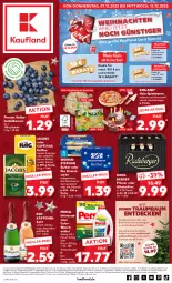 Gazetka promocyjna Kaufland - Prospekt - Gazetka - ważna od 13.12 do 13.12.2023 - strona 1 - produkty: alkohol, angebot, angebote, auto, Bau, beere, beeren, Berger, butter, colorwaschmittel, coupon, coupons, decke, eis, ente, erde, gutschein, heidelbeere, heidelbeeren, Holz, jacobs, jacobs krönung, kaffee, kerze, olive, oliven, olivenöl, persil, pils, pilsner, rabatt-coupon, radeberger, radeberger pilsner, rotkäppchen, salz, Schal, Schale, sekt, spielwaren, spielzeug, Streichzart, Sushi, Tasche, taschen, Tchibo, telefon, Ti, tomate, tomaten, waschmittel, weihenstephan, Weihnachtsbaum, ZTE