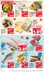 Gazetka promocyjna Kaufland - Prospekt - Gazetka - ważna od 13.12 do 13.12.2023 - strona 24 - produkty: Allmikäs, angebot, auer, Bau, Bauer, Bergkäse, bio, bismarck, braten, brie, chili, eis, elle, filet, fisch, fleisch, frucht, grill, hartkäse, hering, Herings, ilag, Käse, Käserebellen, kräuter, kräutern, leine, mac, milch, peperoni, Peroni, pfeffer, rebell, reis, ring, Saibling, schnittkäse, Spezi, thunfisch, Ti, Tilapia, tisch, vorspeise, weichkäse, wein, ZTE