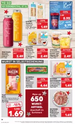 Gazetka promocyjna Kaufland - Prospekt - Gazetka - ważna od 13.12 do 13.12.2023 - strona 26 - produkty: ACC, ananas, Ananasstücke, angebot, auer, aufschnitt, bacon, Bau, Becher, braten, Cap, cappuccino, chia, cin, eis, emmentaler, espresso, fleisch, früchte, Geflügel, getränk, getränke, ideal zum braten, Käse, latte, leine, lyoner, mac, macchiato, melone, melonen, milch, milchmischgetränke, mövenpick, oder cappuccino, pfeffer, pute, salat, sandwich, schwein, schweine, Schweinebauch, schweinefleisch, smoothie, Ti, true fruits, tulip, vita, wein, weine, wiltmann, wurst, wurst in selbstbedienung, Yo, ZTE, zwiebel, zwiebeln