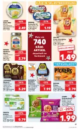 Gazetka promocyjna Kaufland - Prospekt - Gazetka - ważna od 13.12 do 13.12.2023 - strona 27 - produkty: angebot, angebote, auer, aufstrich, Becher, brot, brotaufstrich, brötchen, cookie, dinkelbrötchen, eis, fol epi, frosta, grill, Käse, kräuter, kräutern, langnese, Loose, magnum, mccain, milch, nacho, nacho cheese, natur, paprika, patros, peperoni, Peroni, quark, quäse, ring, schnittkäse, Ti, tiefkühlkost, würfel