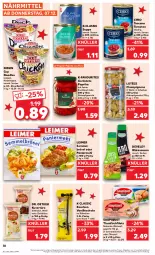 Gazetka promocyjna Kaufland - Prospekt - Gazetka - ważna od 13.12 do 13.12.2023 - strona 30 - produkty: angebot, Becher, blume, blumen, bourbon, bourbon vanille, champignon, champignons, cirio, develey, Dr. Oetker, eimer, filet, filets, fisch, knoblauch, leimer, mehl, milch, natur, natura, Nissin, nudel, olive, oliven, olivenöl, Paniermehl, paprika, sauce, saucen, saupiquet, Semmel, Semmelbrösel, sonnenblume, sonnenblumen, suppe, thunfisch, Ti, tomate, tomaten, vanille, vollmilch, würzsauce, würzsaucen, ZTE